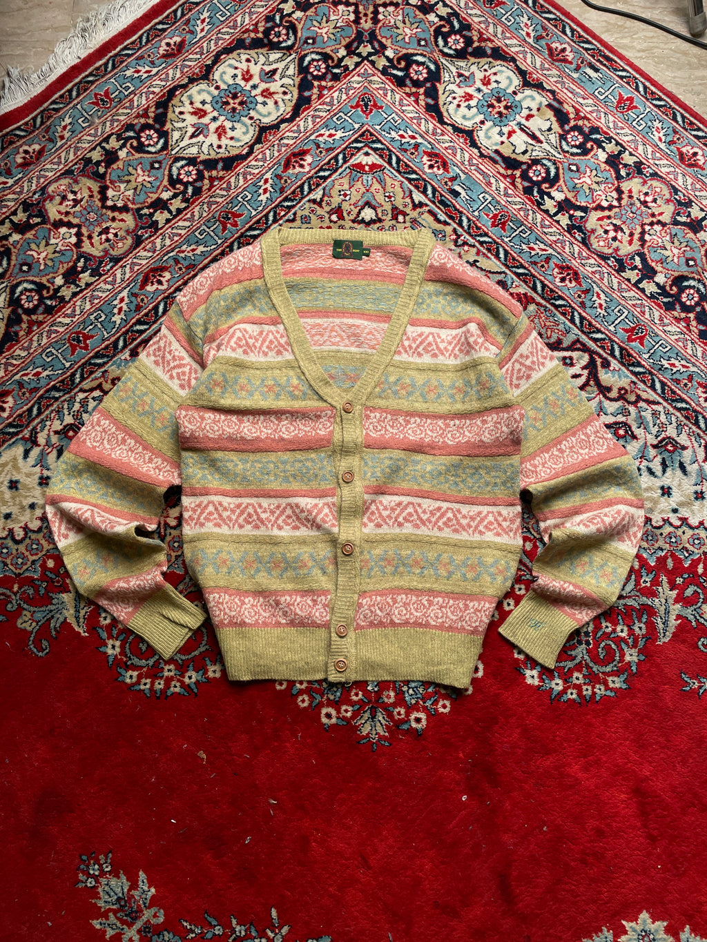 The Hunt Fair Isle Knit Cardigan