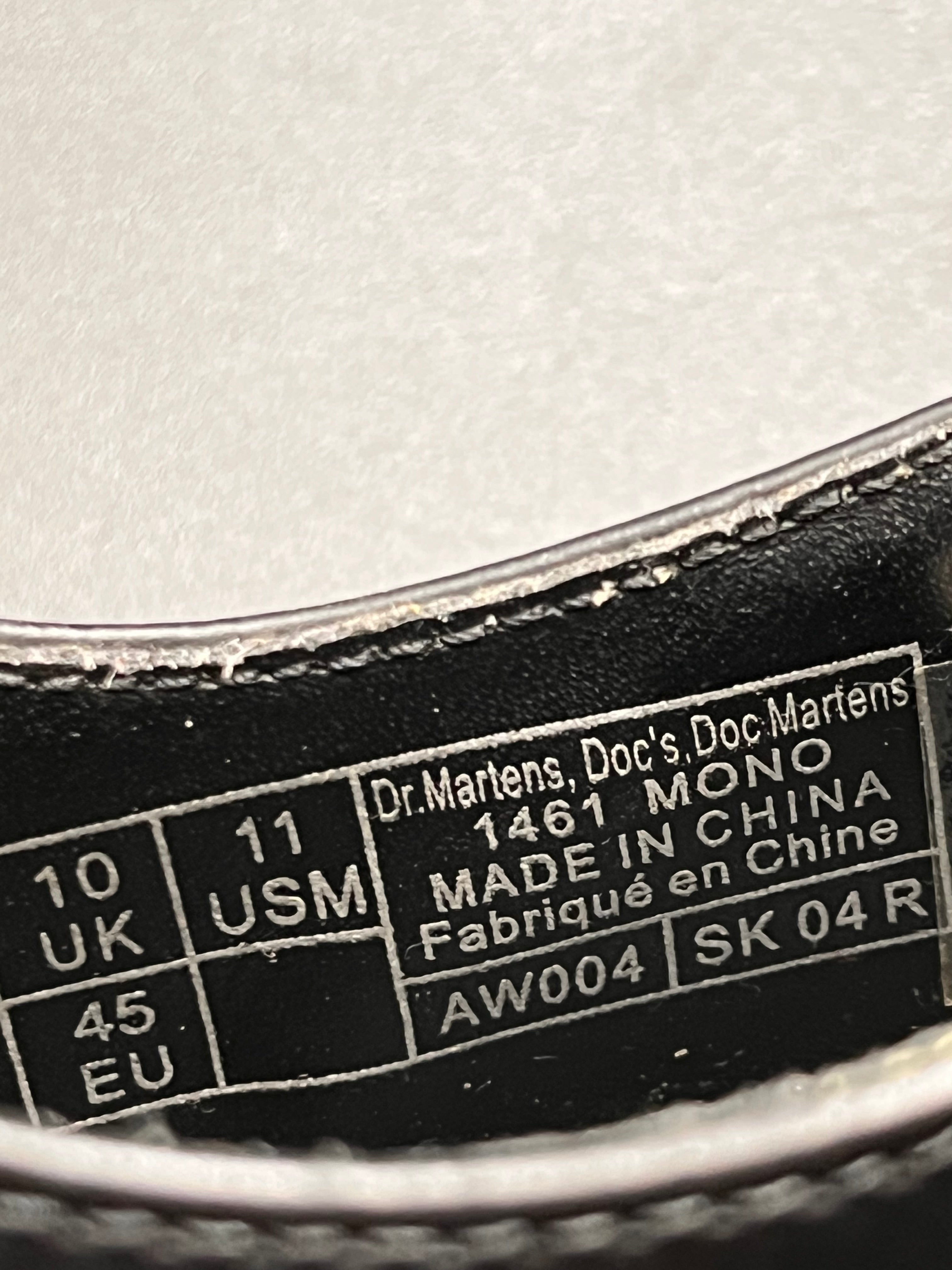 DOC MARTENS BLACK CHUNKY BOOTS