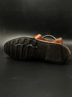 Cole Haans Grandos Double Monk Strap Leather Shoes - 45