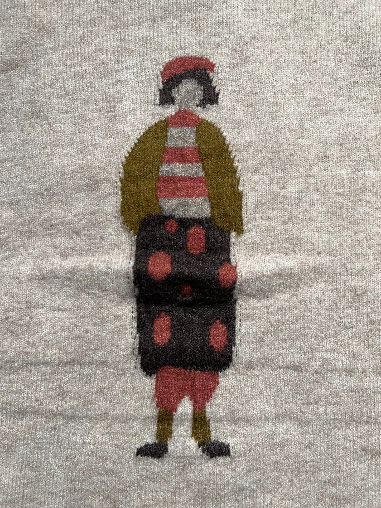 Vintage Style Mock Neck