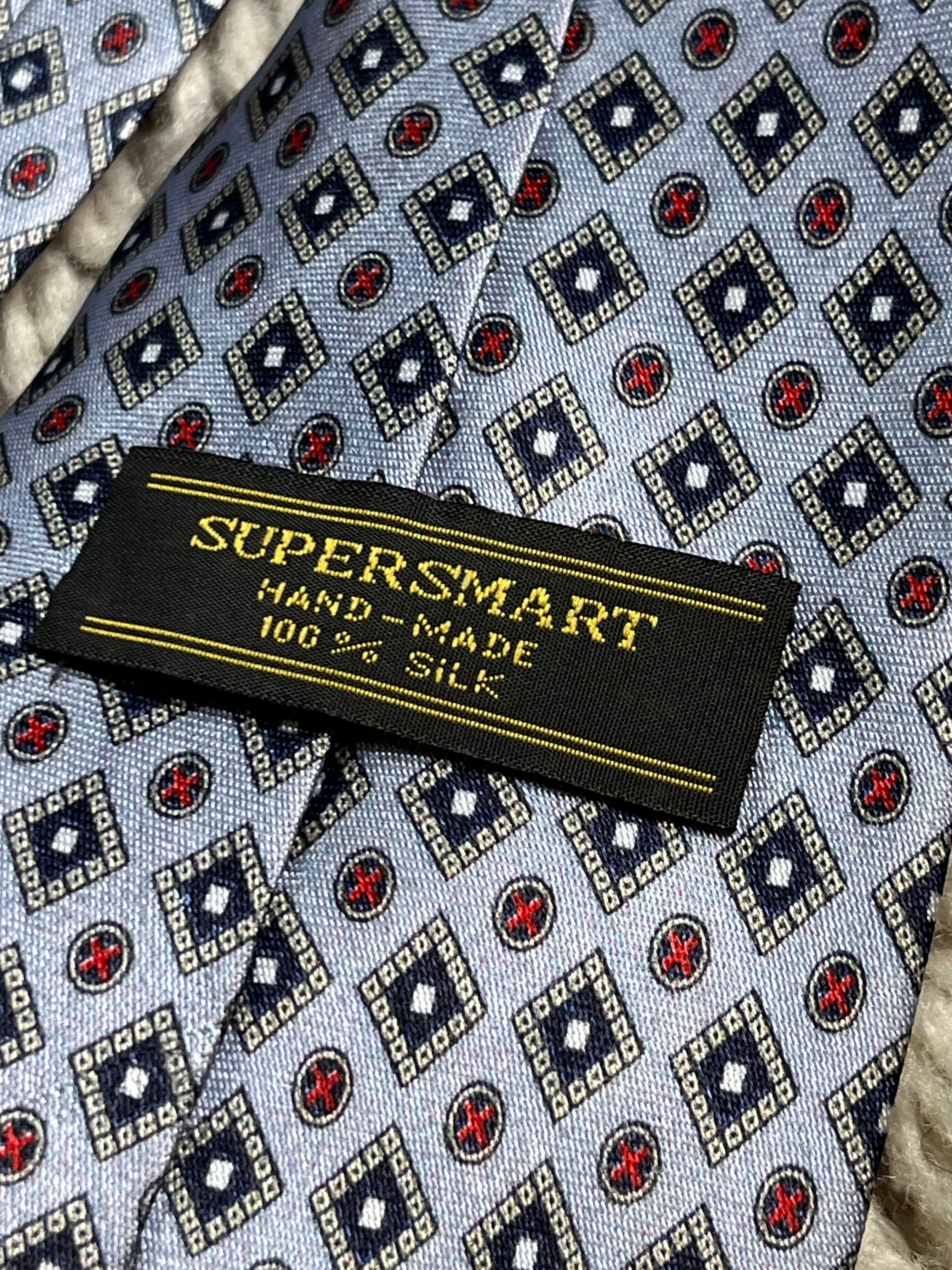SUPER SMART LUXURY HAND-MADE SILK TIE