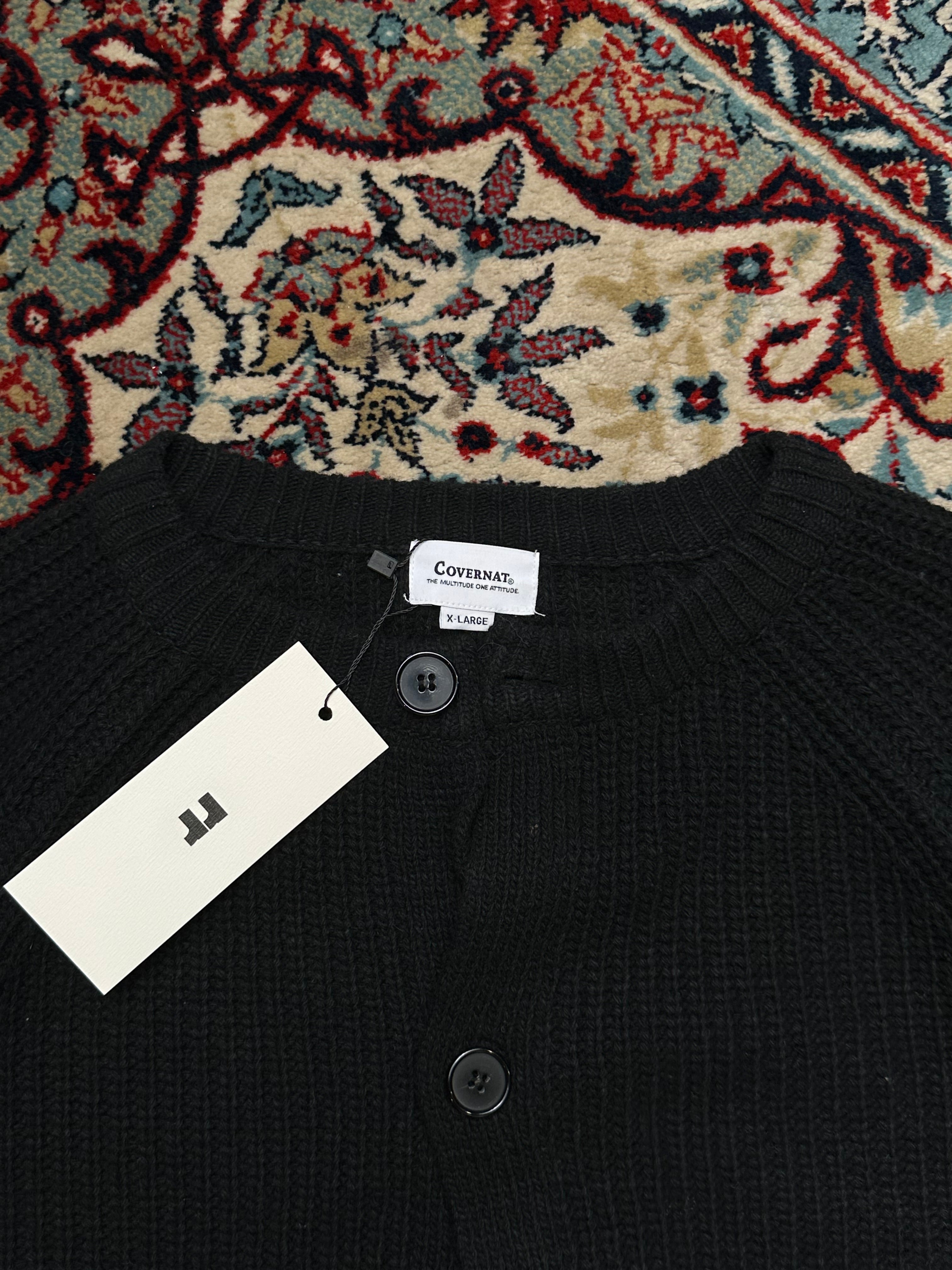 COVERNAT REGULAR FIT WOOL CARDIGAN
