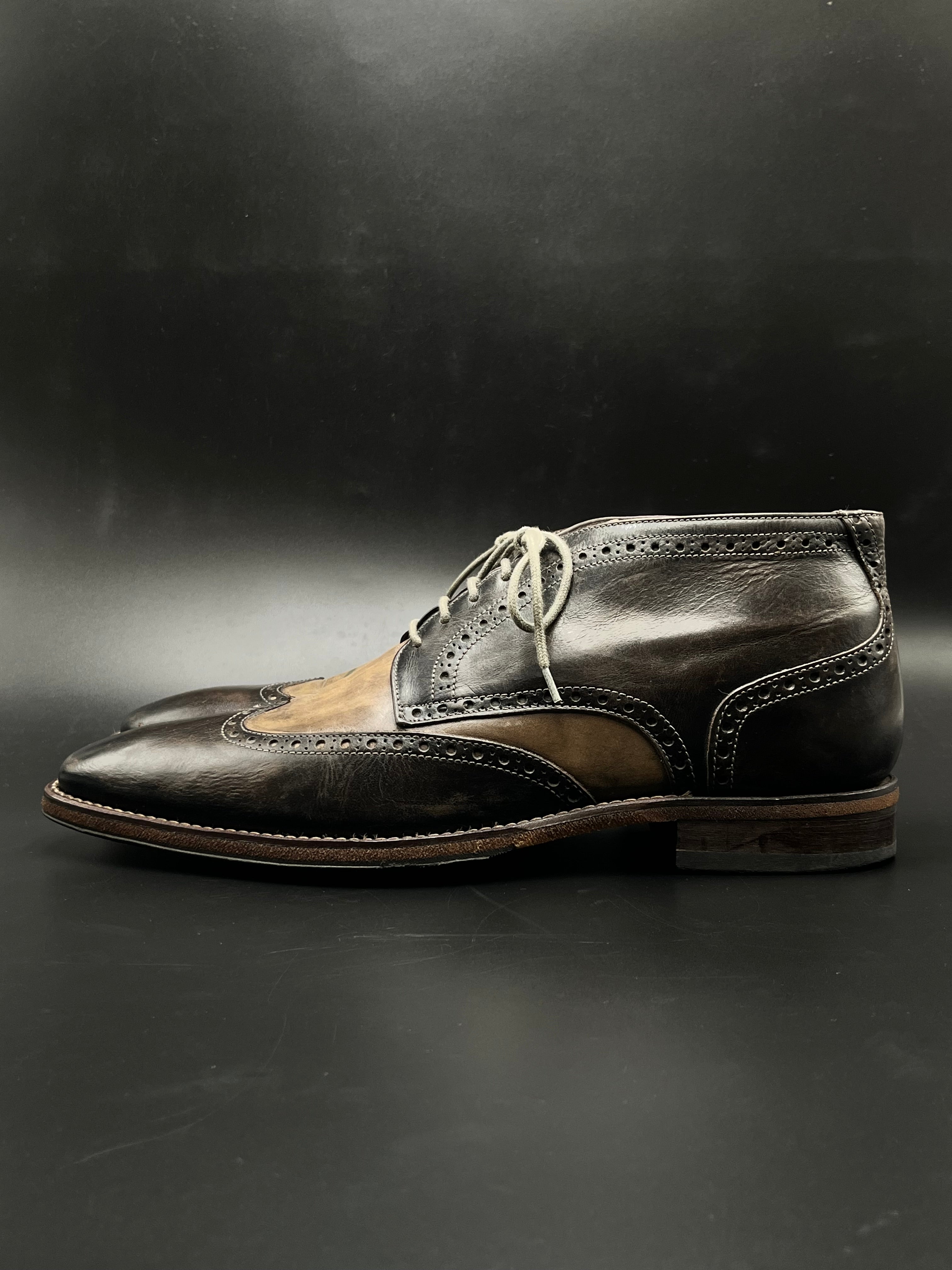 Giorgio Brutini Two Tone Wingtip Oxford Chelsea - 46