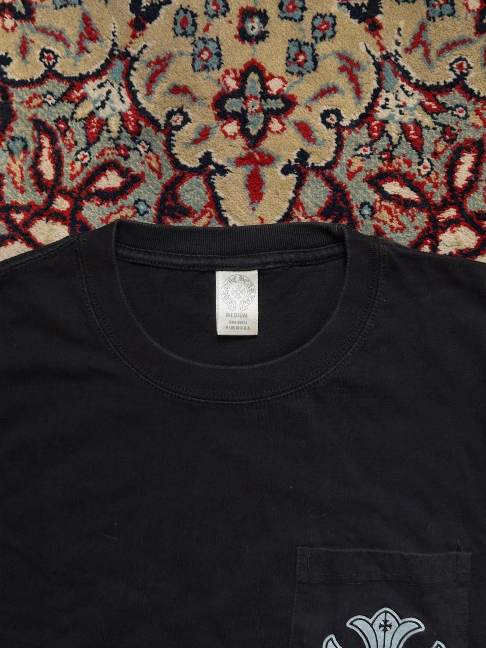 CHROME HEARTS HORSESHOE LOGO POCKET TEE - M