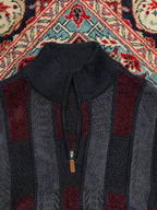 VINTAGE KNITTED REGULAR FIT WOOL SWEATER