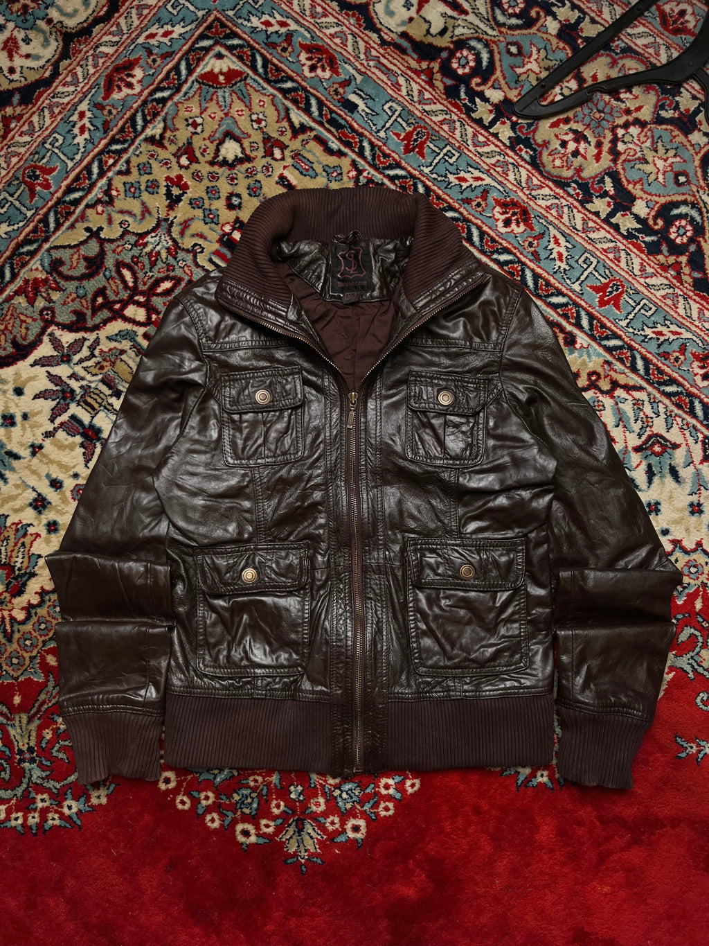 Sluisleder Dark Brown Leather Jacket