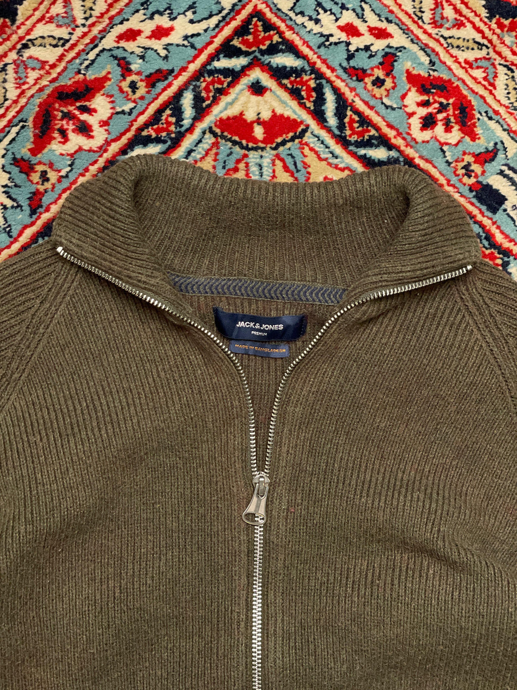 Jack And Jones KNITTED regular fit ZIPPER