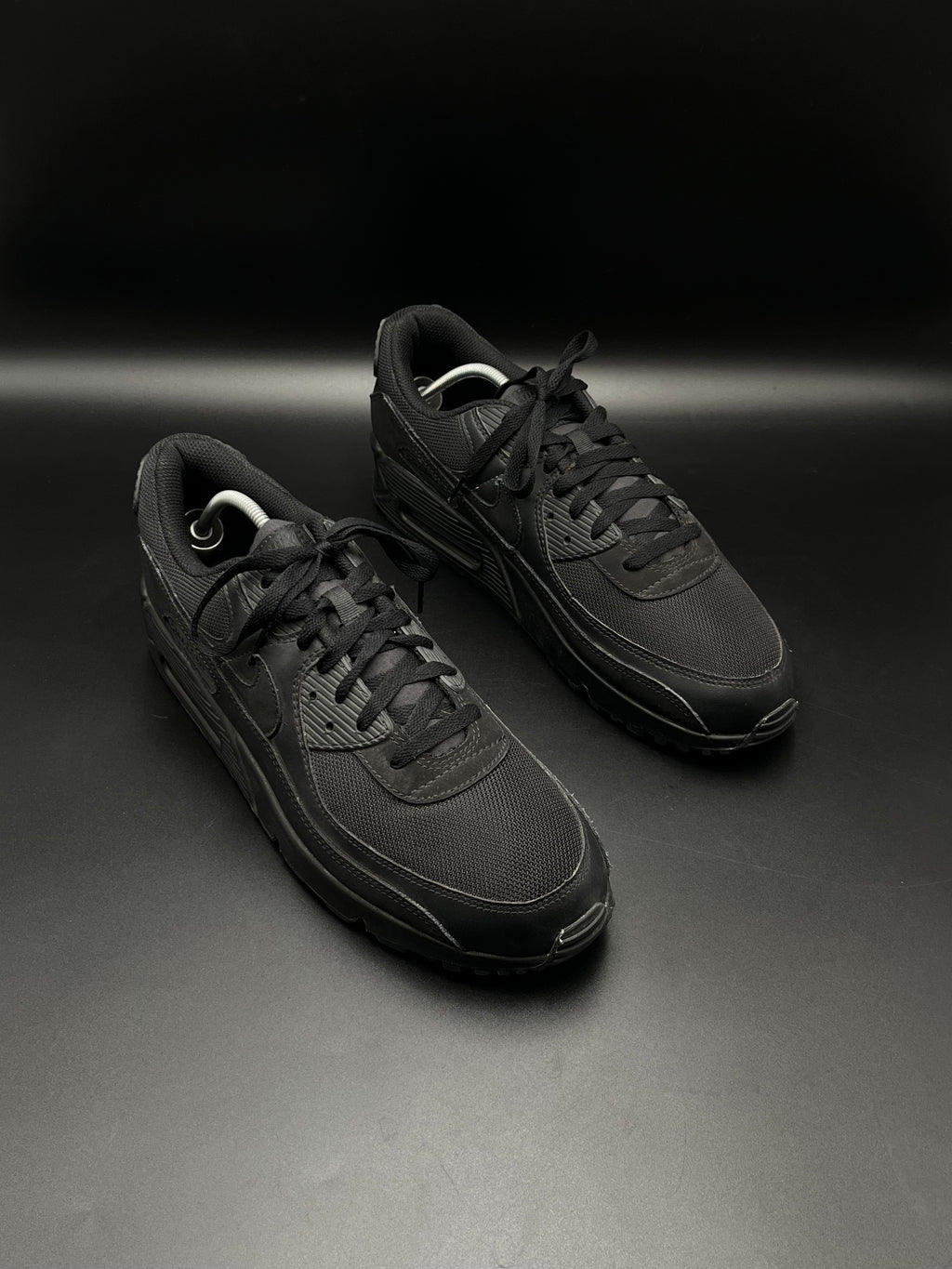 NIKE AIR MAX 90s ALL BLACK - 48.5