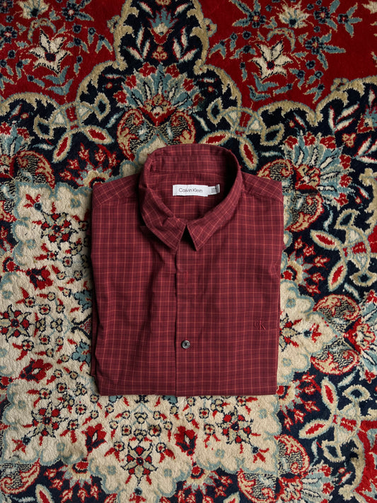 CALVIN KLIEN CASUAL BUTTON DOWM SHIRT
