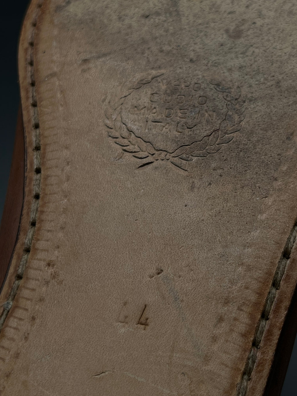 Antonio Ferri Brown Woven Leather Loafers