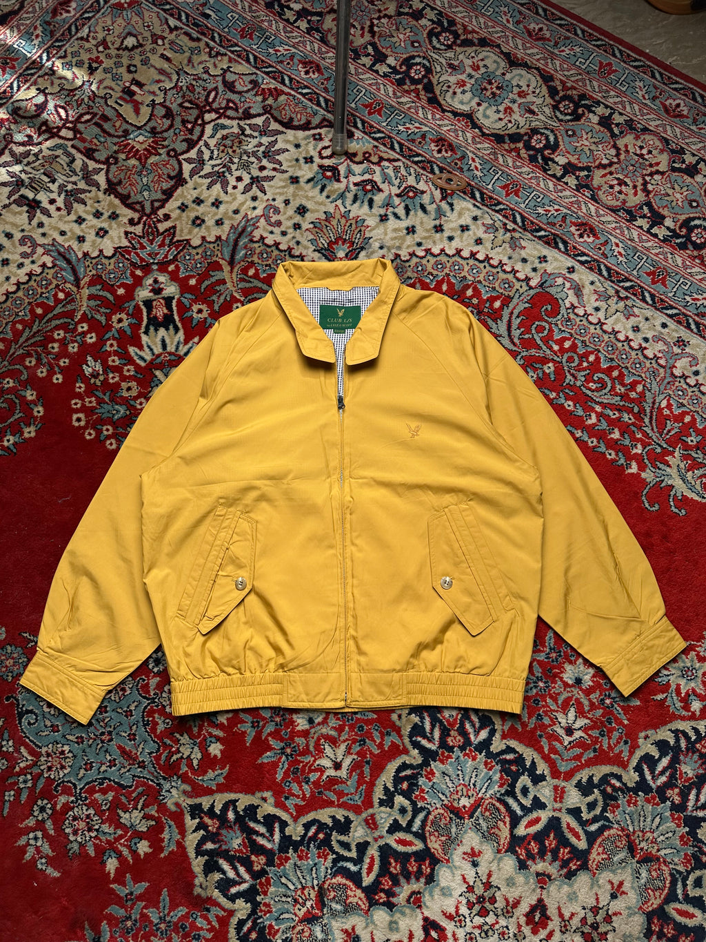 LYLE & SCOTT RELAXED CROPPED FIT HARRINGTON JACKET