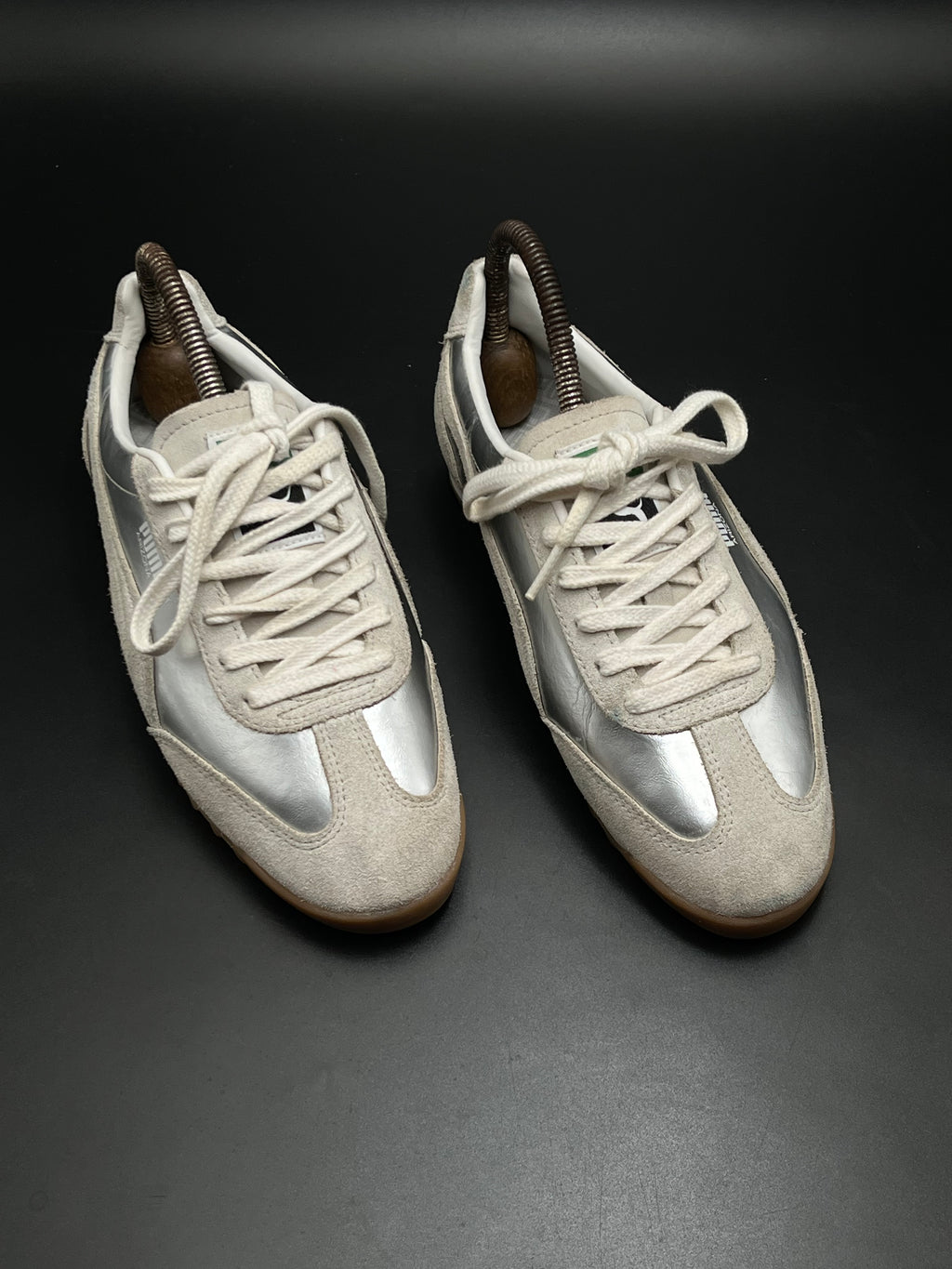 Puma Arizona Metallic Silver Suede - 37.5