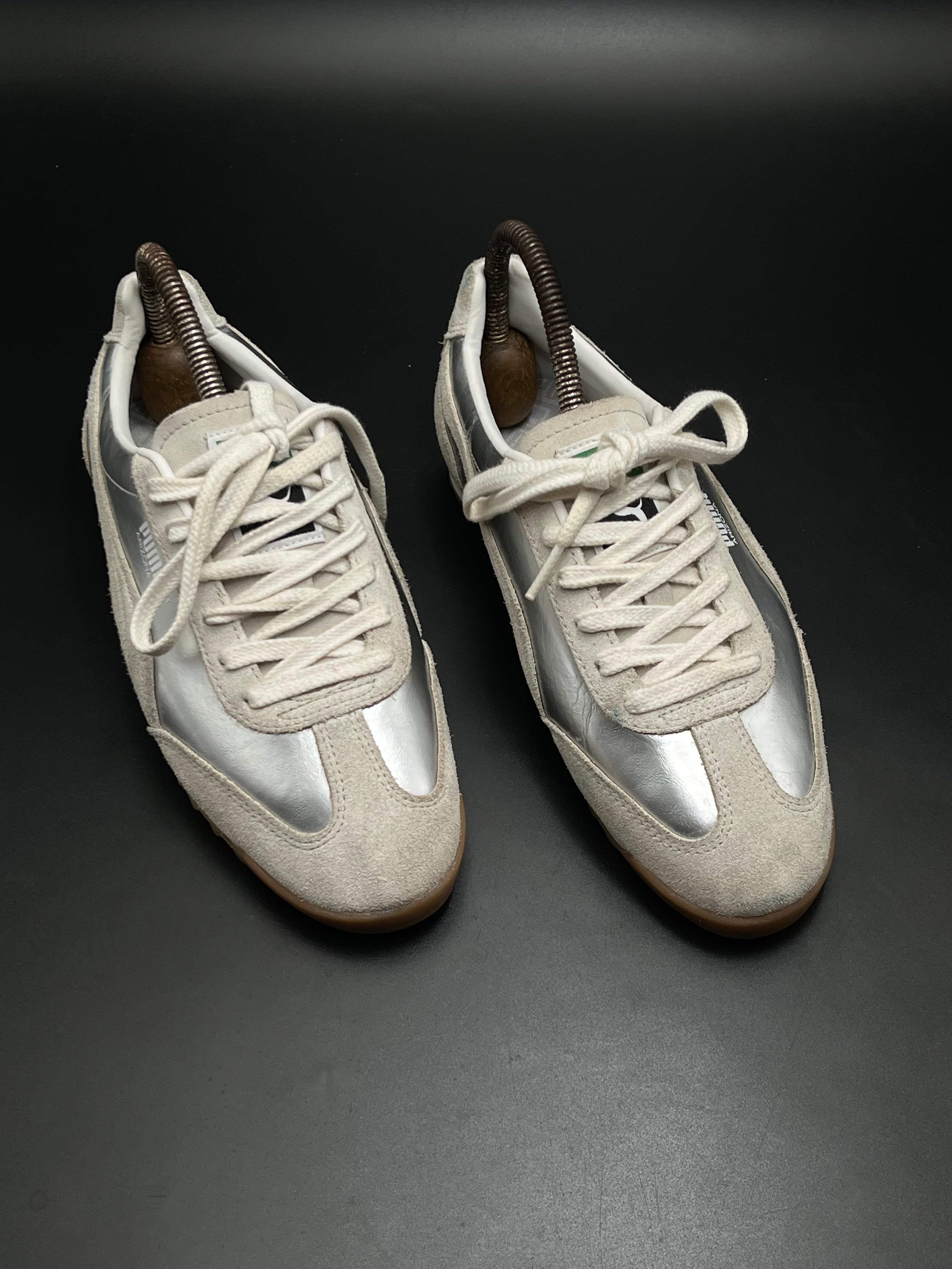 Puma Arizona Metallic Silver Suede - 37.5