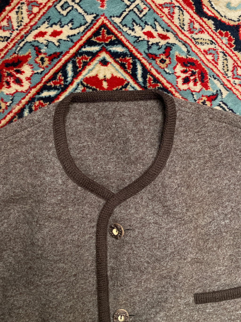 Distler Sleeveless WOOL RELAXED FIT VEST