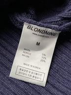 Blondnine Navy Cardigan Sweater