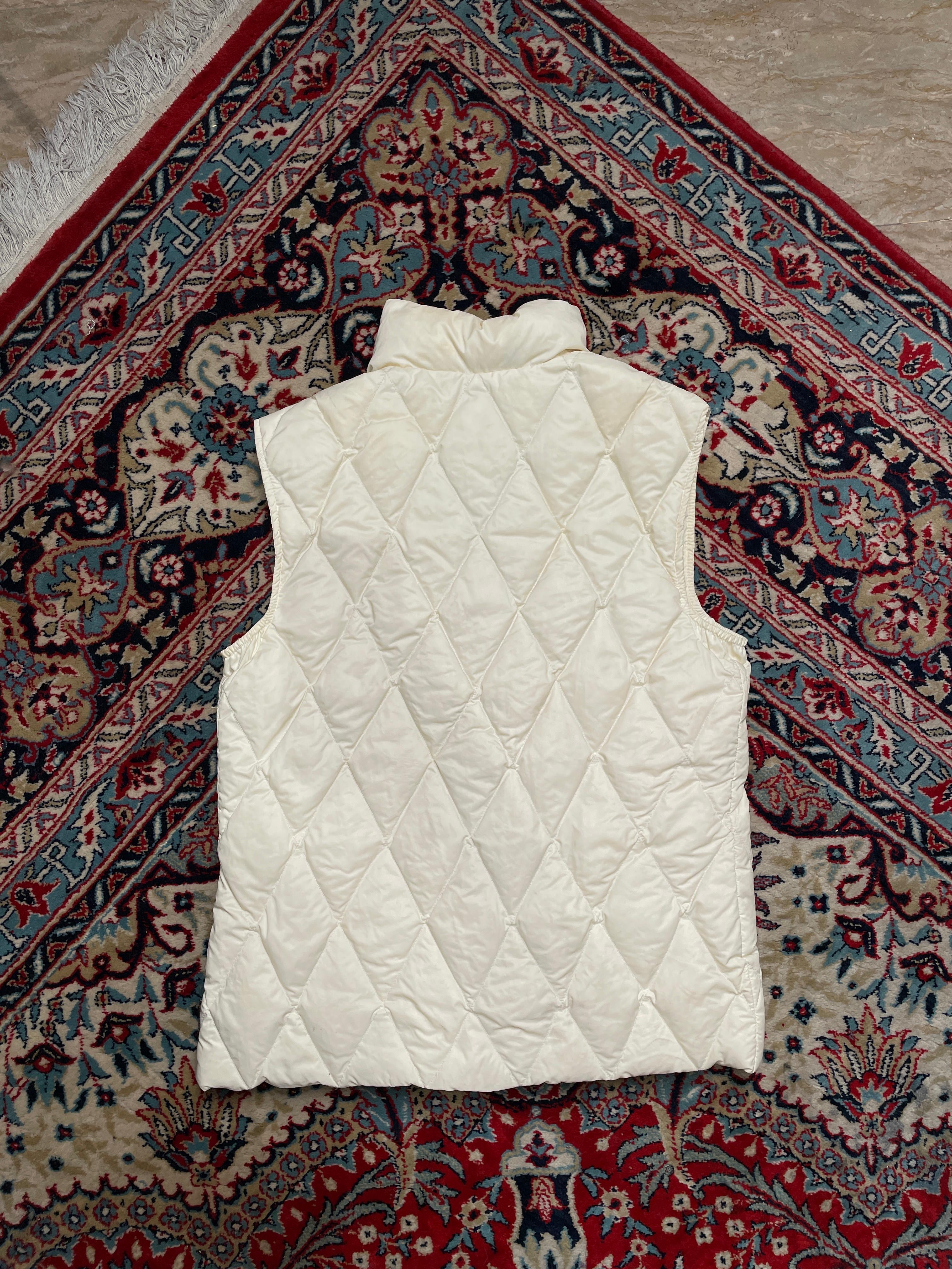 MONCLER VINTAGE CLASSE 3 BROWN LABEL QUILTED PUFFER JACKET