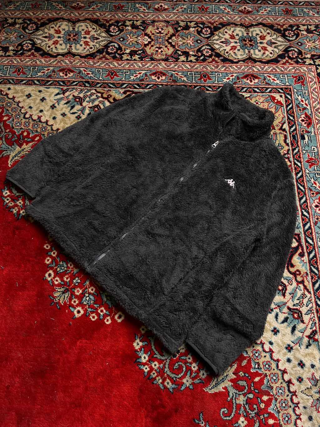 KAPPA RELAXED FIT FLEECE JACKET