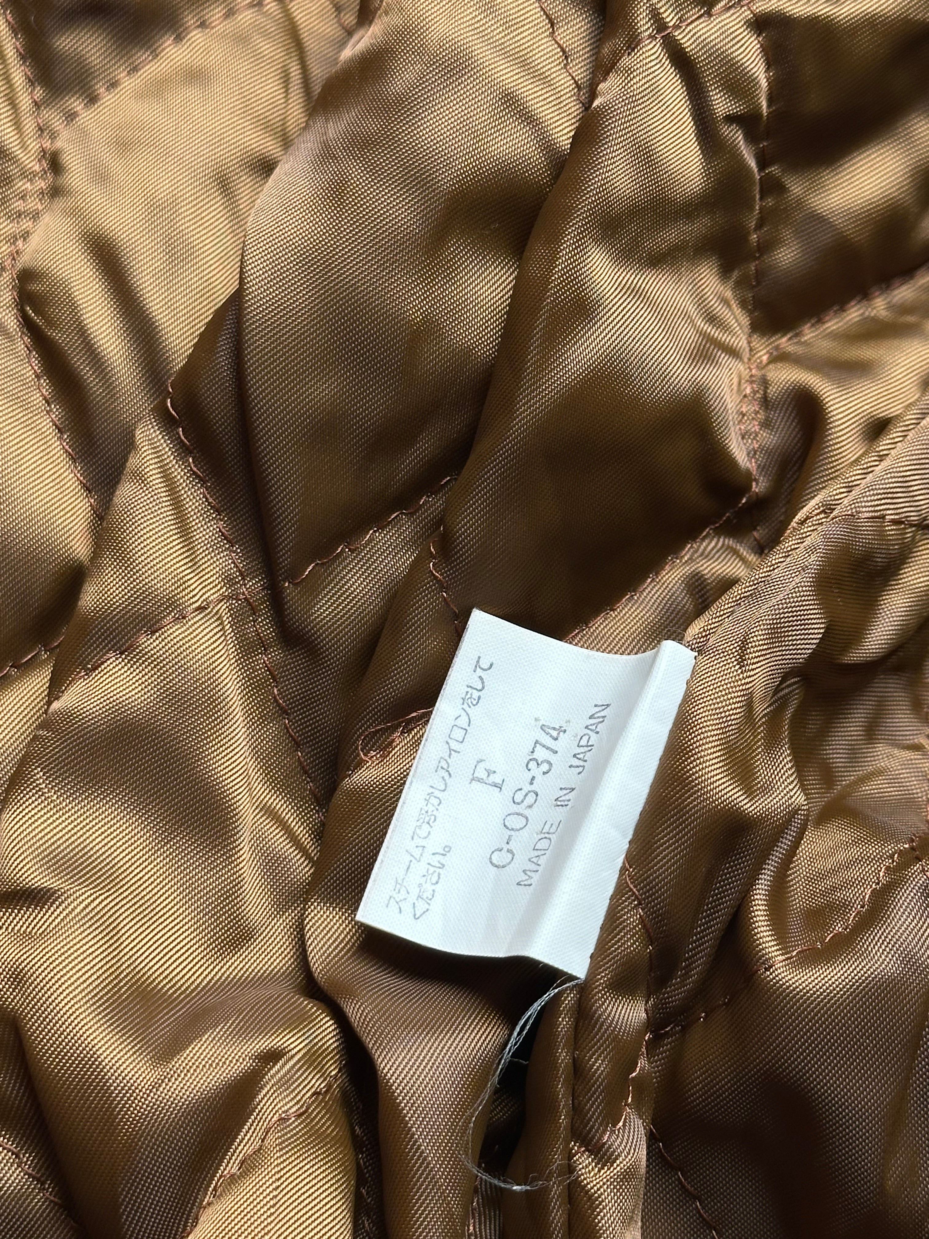 INTERMEZZO RELAXED SUEDE HARRINGTON JACKET - M