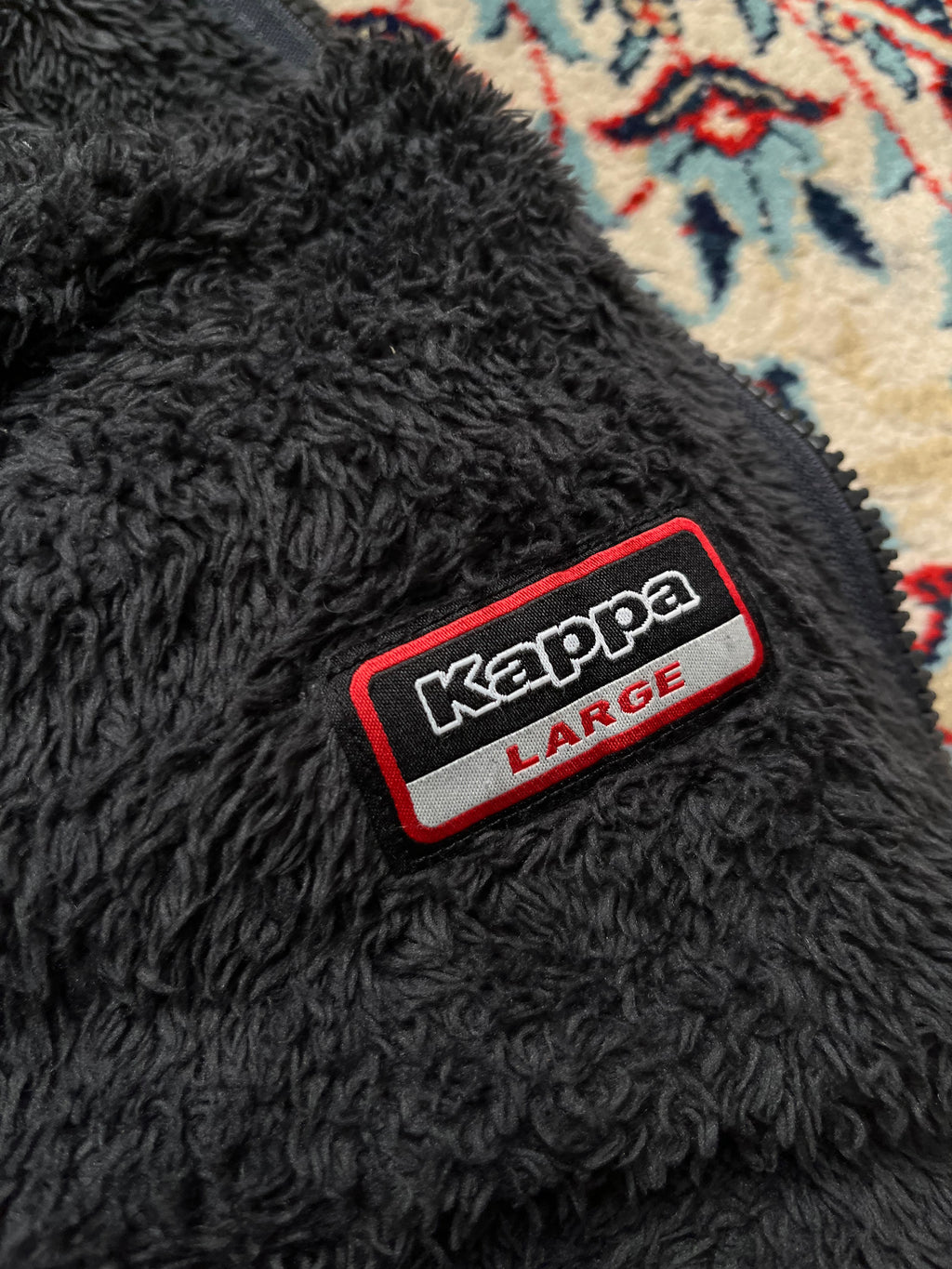 KAPPA RELAXED FIT FLEECE JACKET