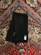 POLO RALPH LAUREN BLACK KNITTED SCARF