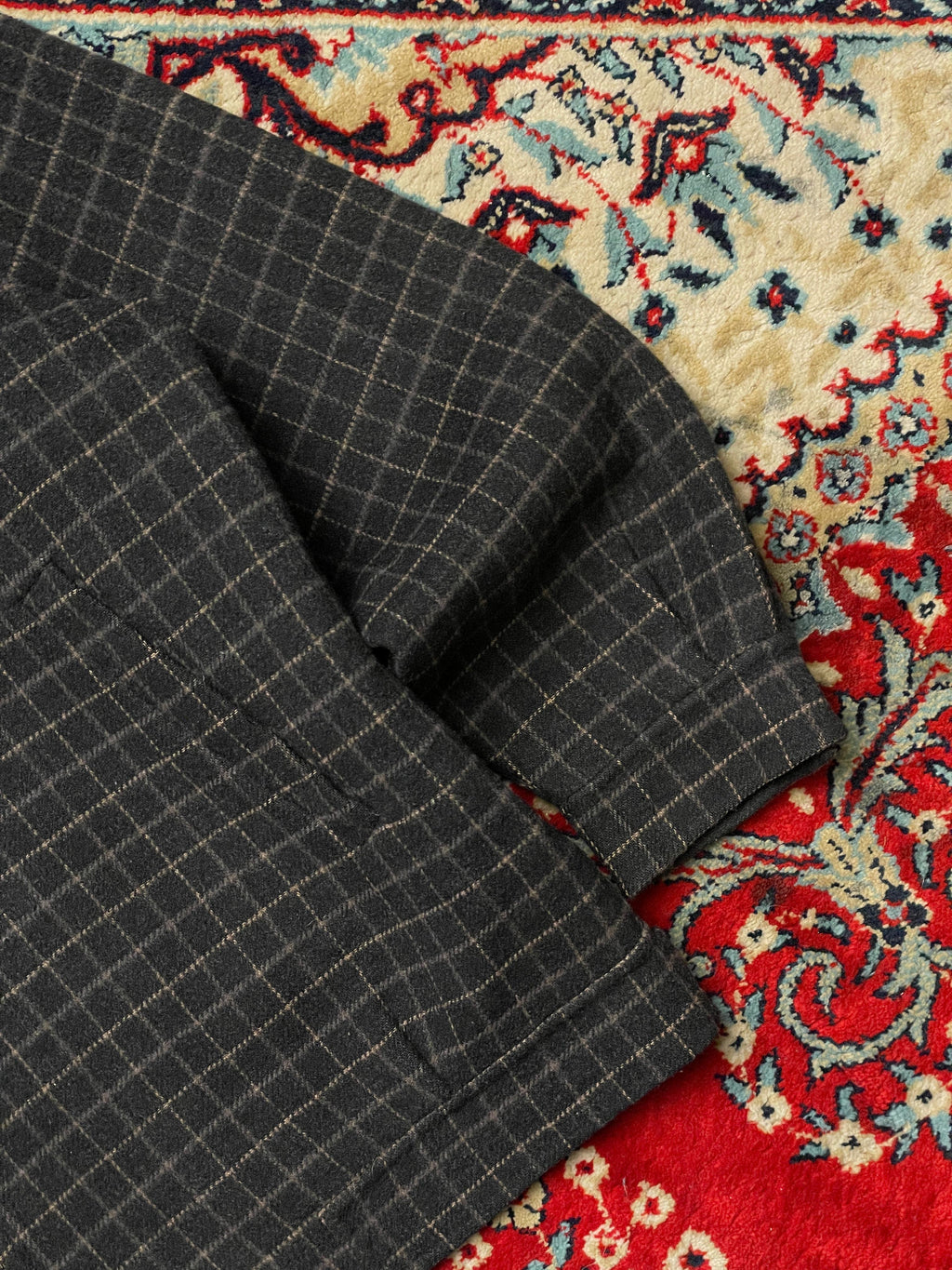 Jackpot Relaxed cropped fit wool jacket