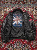 Dsquared2 Vintage Black Nylon Multi-Pocket Utility Bomber Jacket