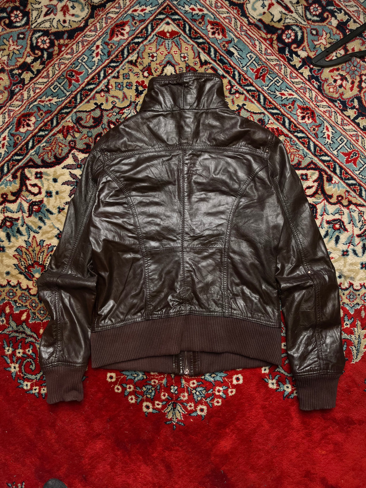 Sluisleder Dark Brown Leather Jacket