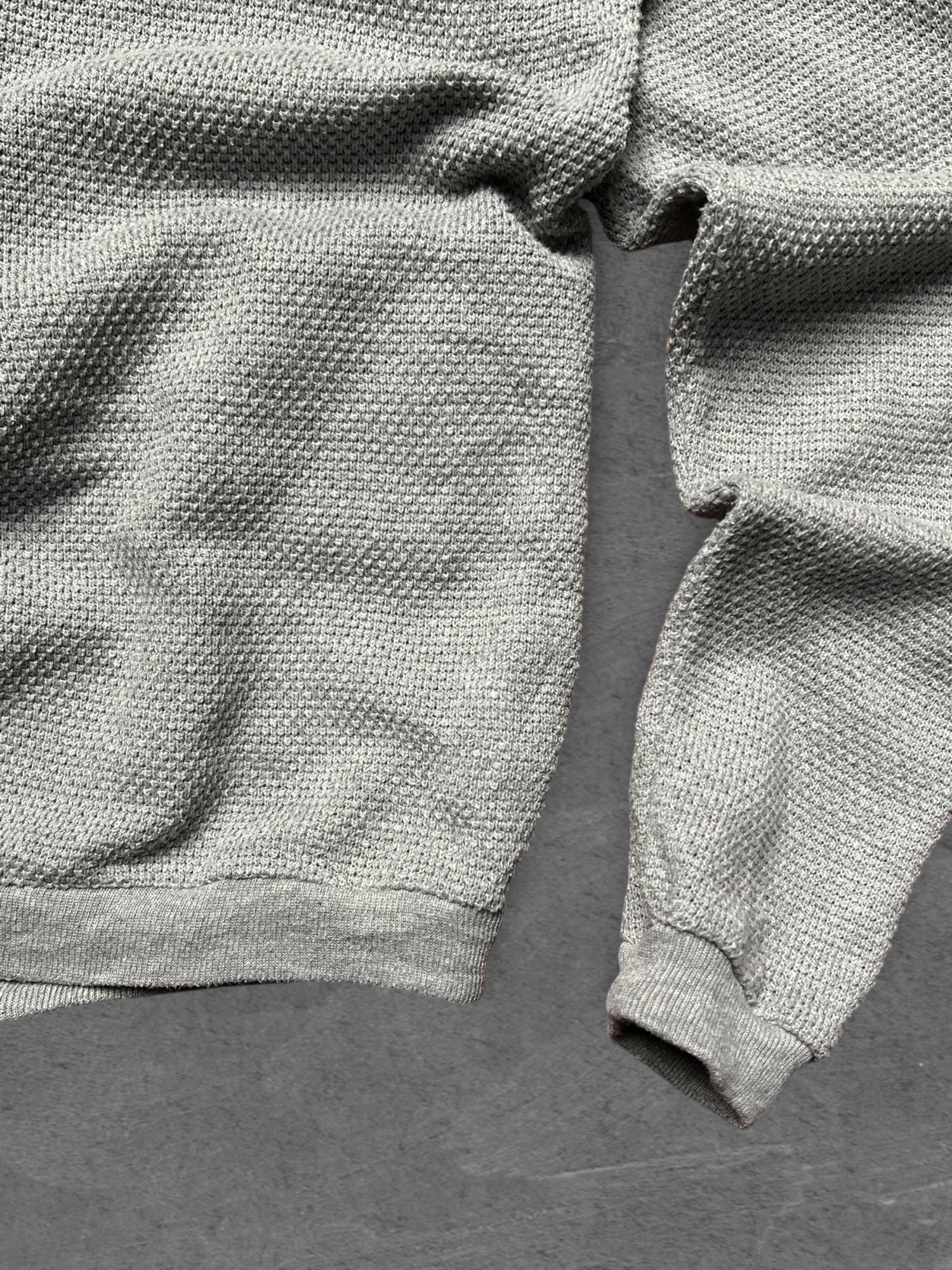 ZARA GREY KNITTED FULL SLEEVE TEE