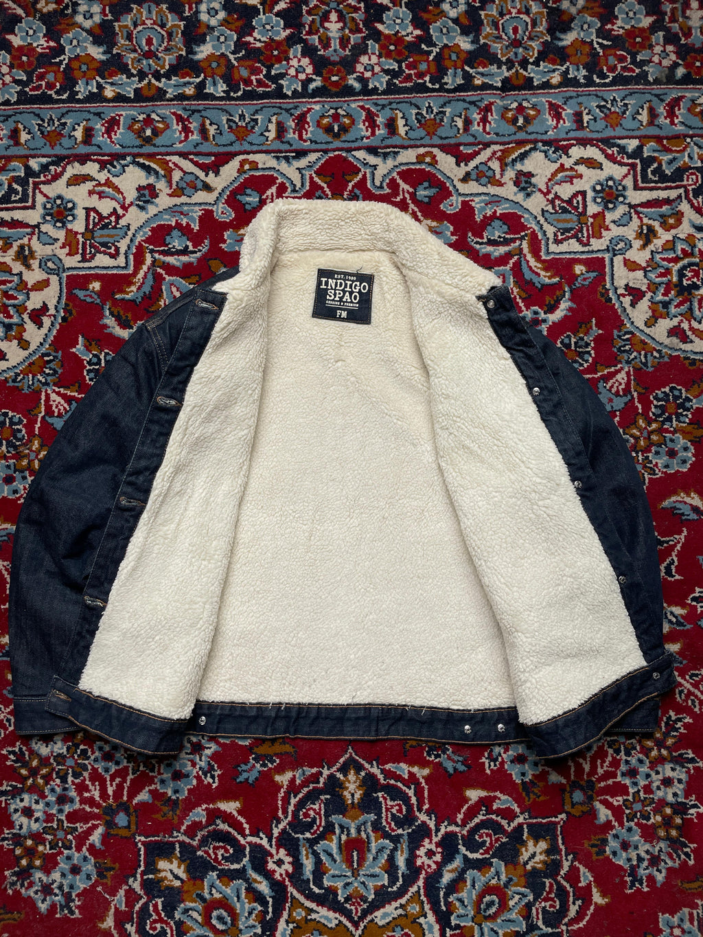 Vintage Indigo Spao Denim Jacket