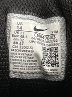 NIKE AIR MAX 90s ALL BLACK - 48.5