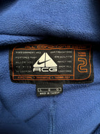 Vintage Nike ACG Thermal Layer 2 Blue Fleece Quarter-Zip