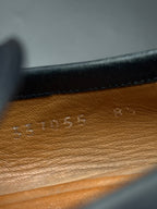 Gucci Cirano Luxury Navy Leather Loafers