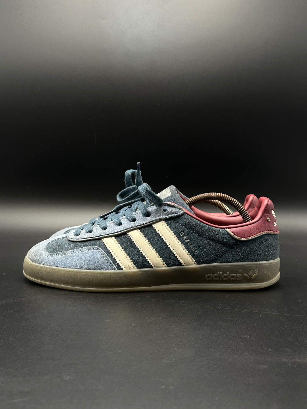 ADIDAS GAZELLE INDOOR CREW NAVY BURGANDY - EUR 44