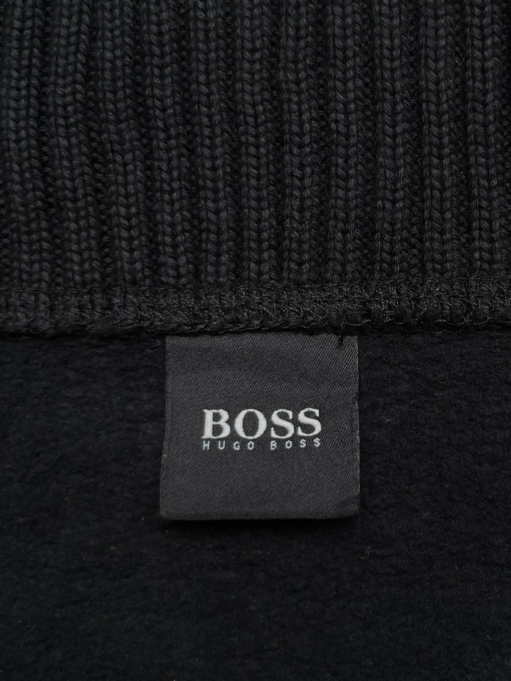 Hugo Boss Black Label Quarter-Zip Fleece Sweatshirt - M