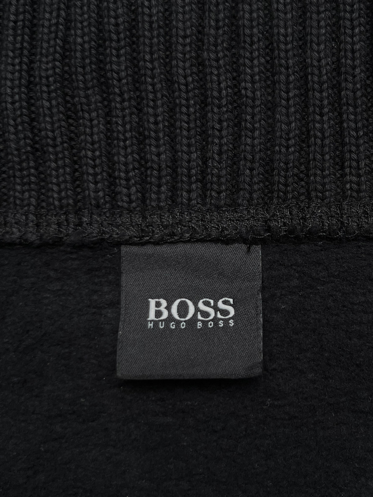 Hugo Boss Black Label Quarter-Zip Fleece Sweatshirt - M
