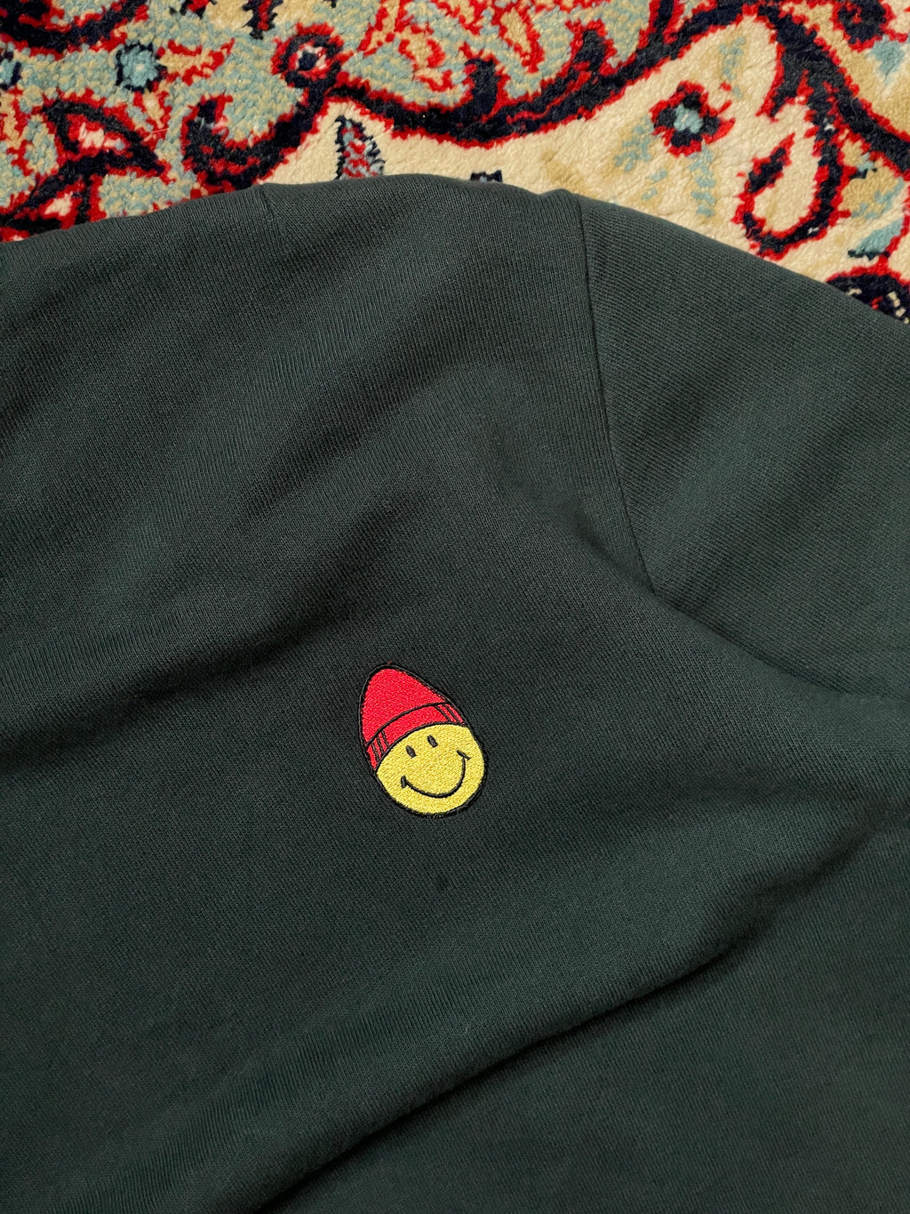 AMI RELAXED FIT CROPPED SWEATSHIRT