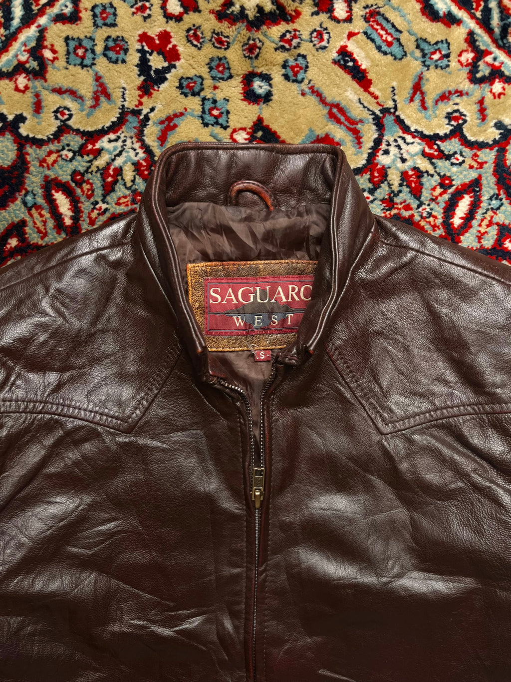 Saguaro WEST BROWN LEATHER JACKET