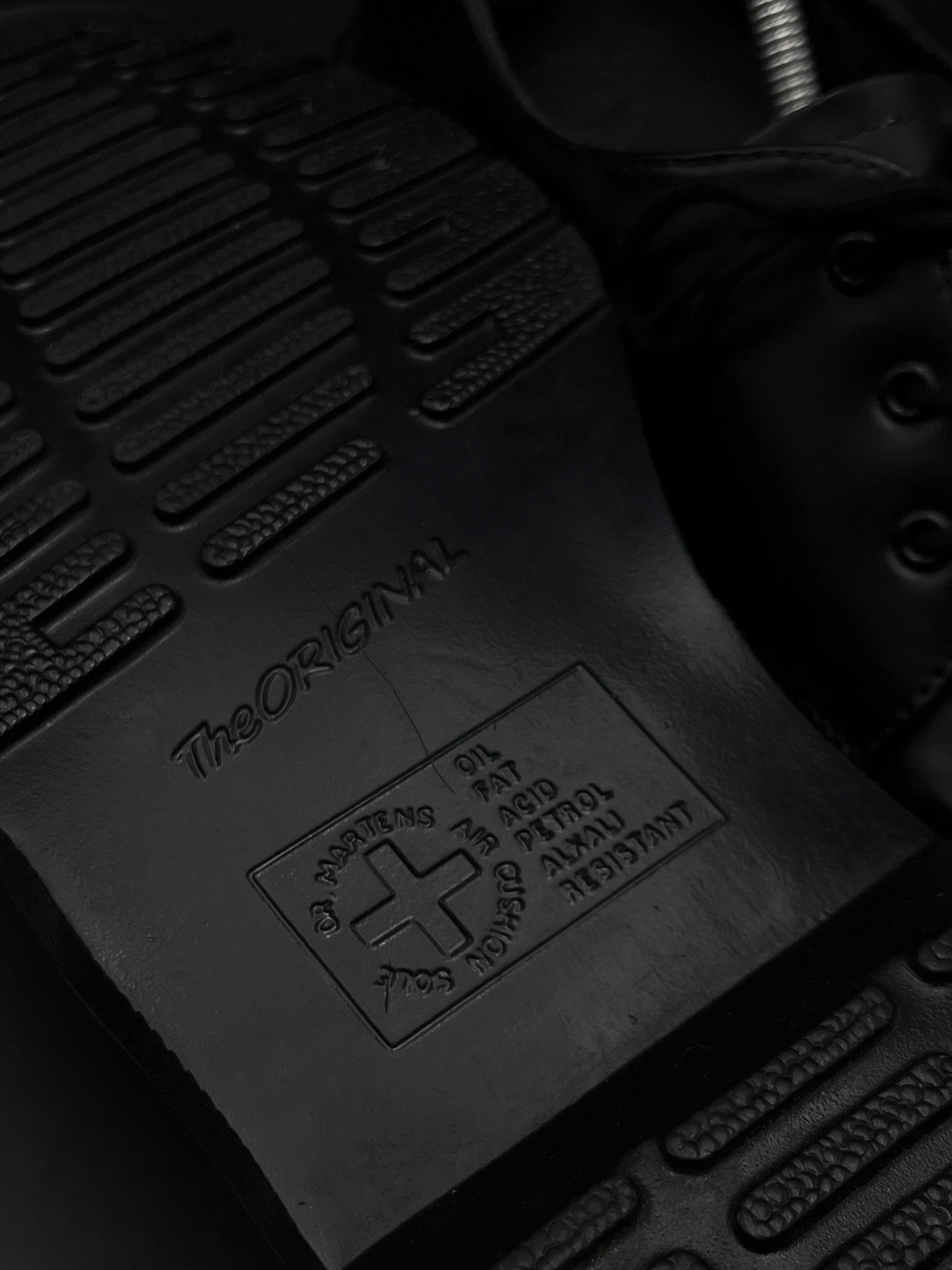 DOC MARTENS BLACK CHUNKY BOOTS