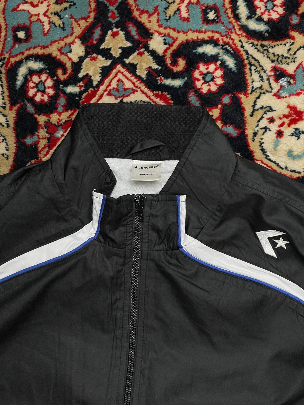 CONVERSE VINTAGE RELAXED BOXY FIT TRACK JACKET