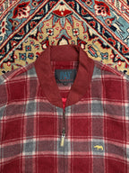 PAT VINTAGE RELAXED FIT WOOL BOMBER JACKET