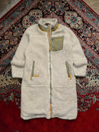 Eddie Bauer Long Sherpa Fleece Coat