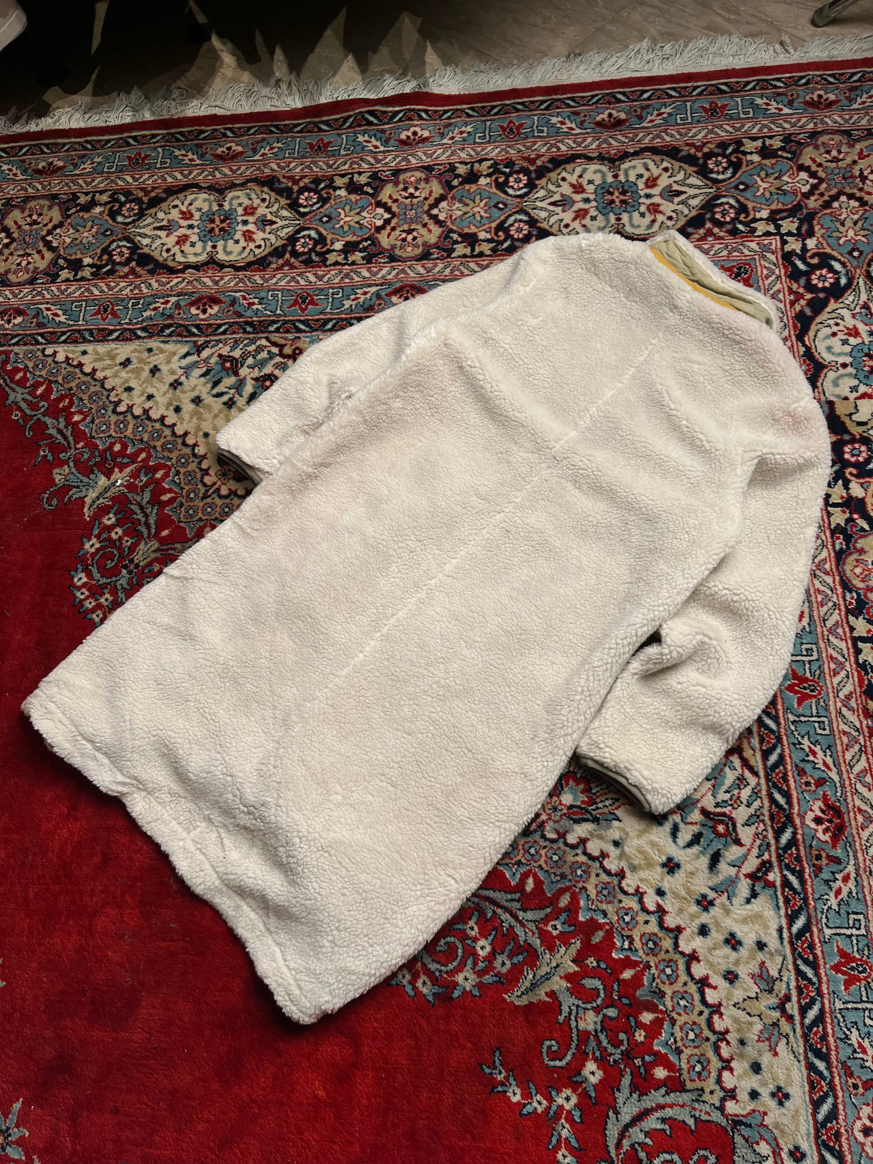Eddie Bauer Long Sherpa Fleece Coat
