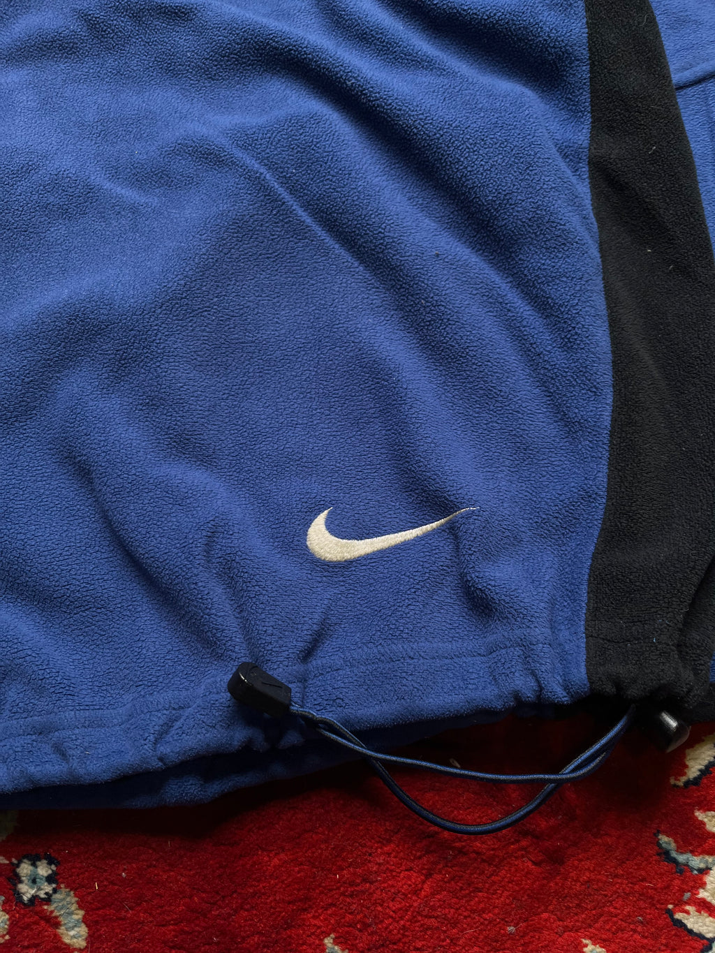 Vintage Nike ACG Thermal Layer 2 Blue Fleece Quarter-Zip