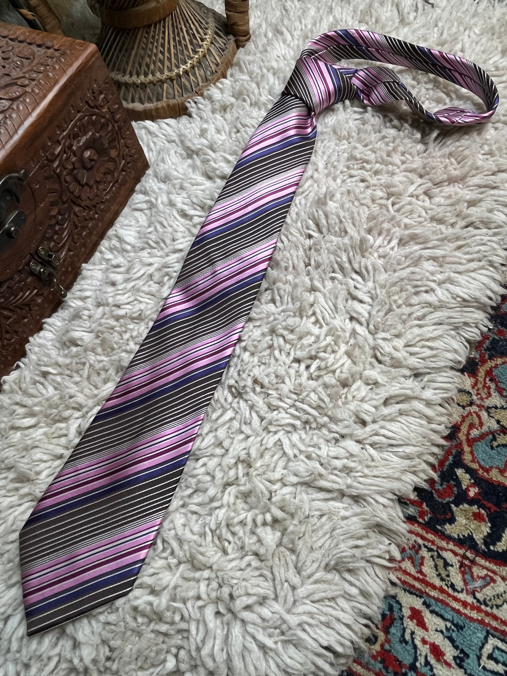 MARKS N SPENCER AUTOGRAPH SERIES PURE SILK TIE