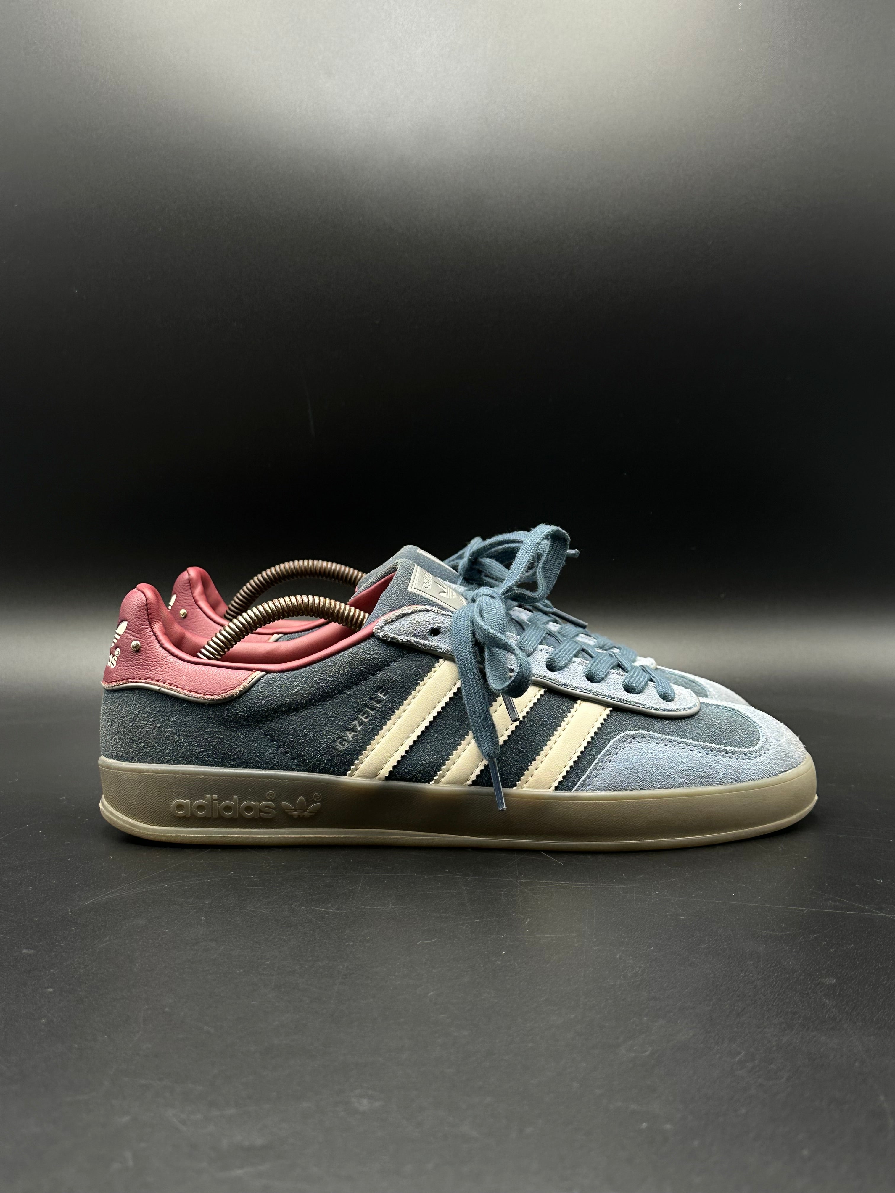 ADIDAS GAZELLE INDOOR CREW NAVY BURGANDY - EUR 44