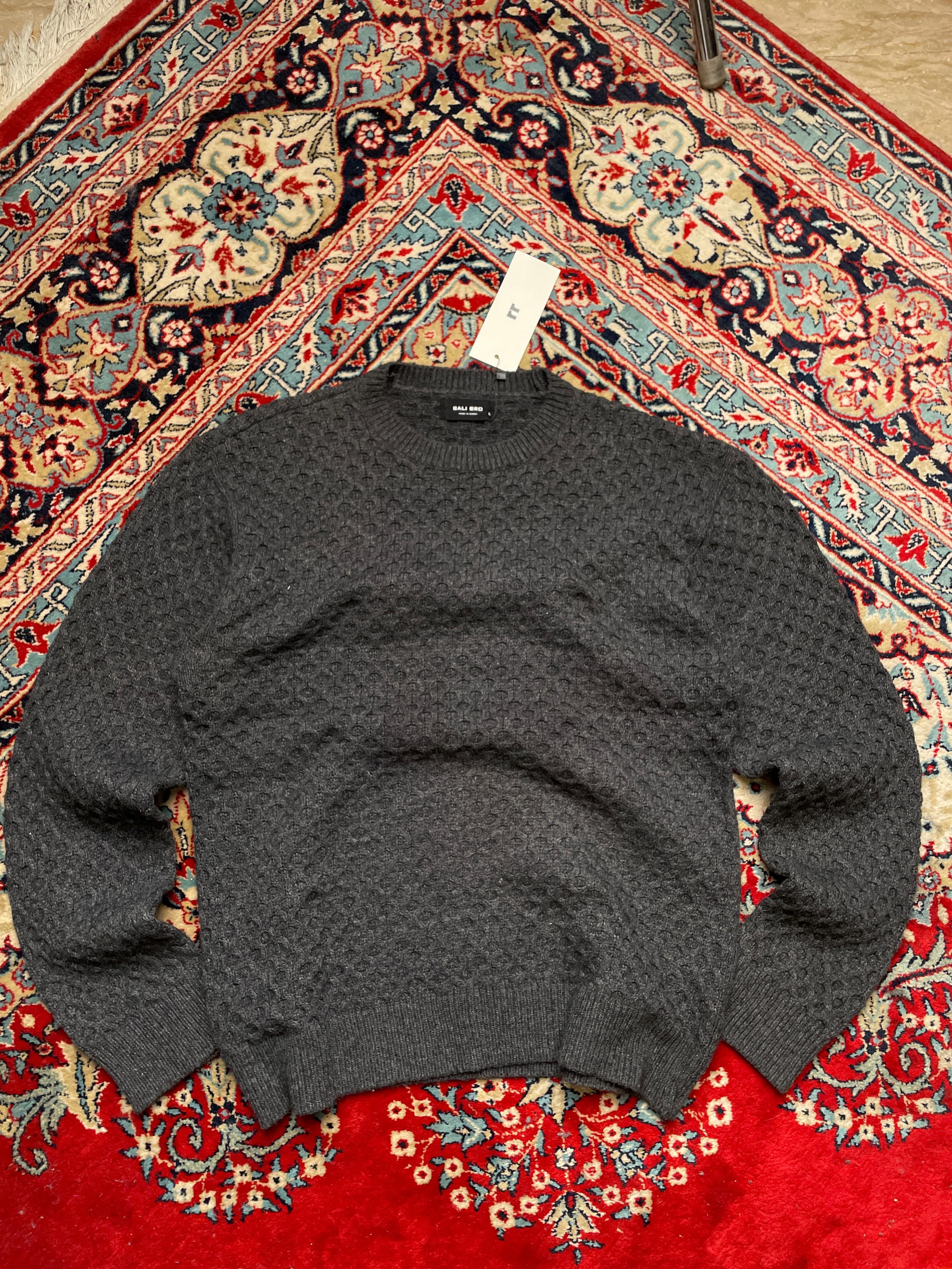 Bali Bro KNITTED GREY SWEATER