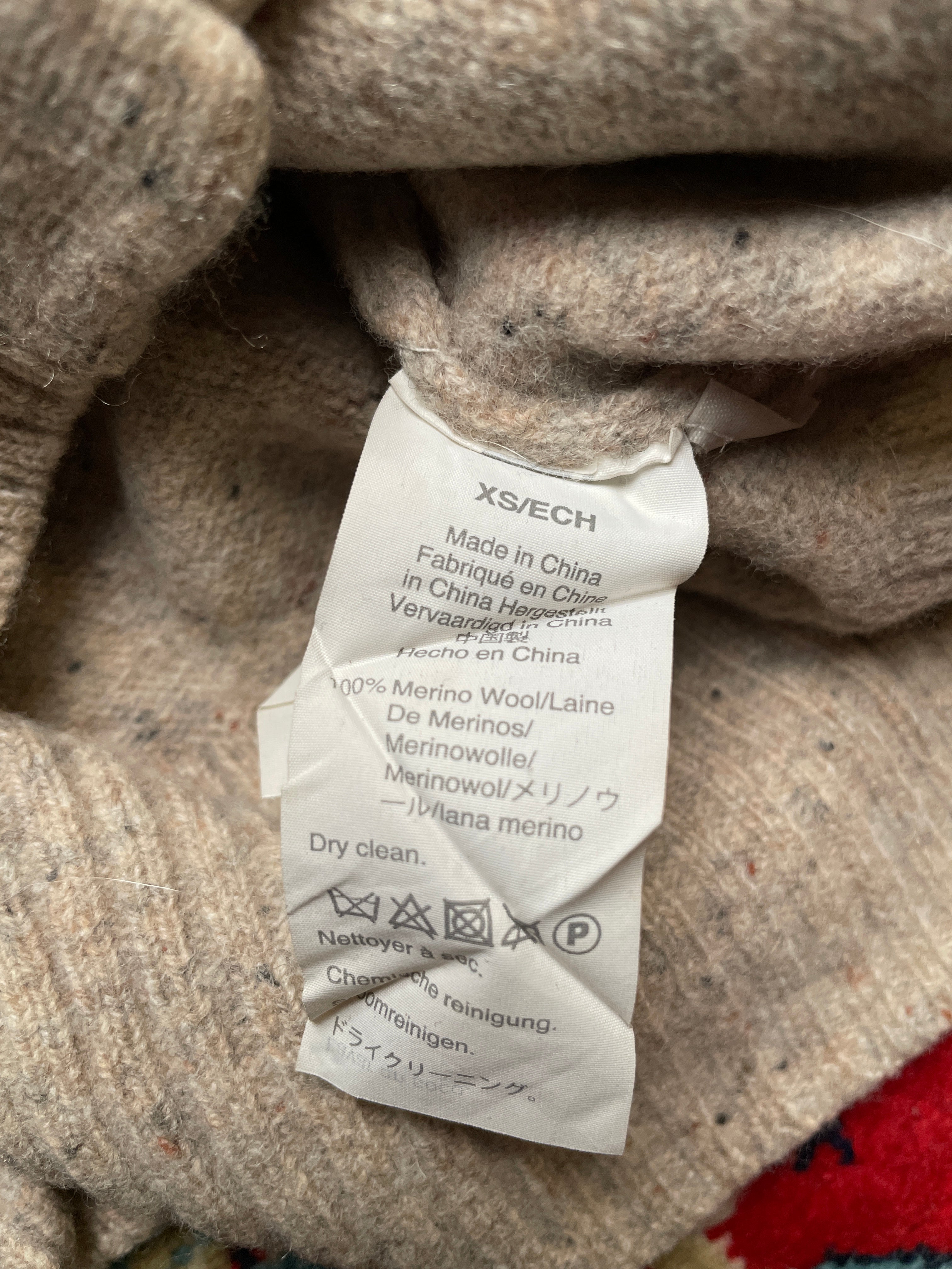 Madewell Wool Beige Cardigan