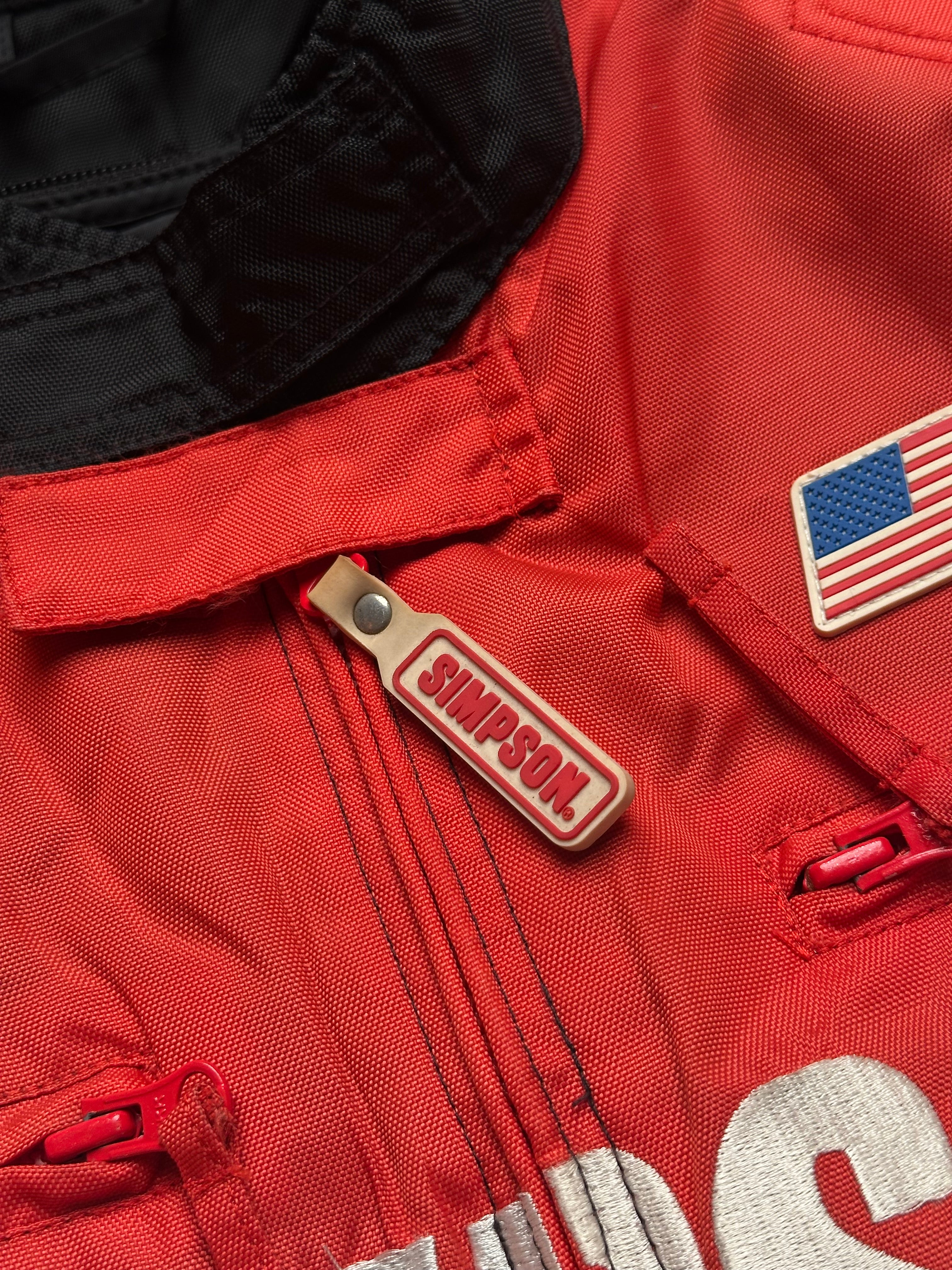 VINTAGE SIMPSONS RACING TEAM RIDERS JACKET