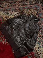 Sluisleder Dark Brown Leather Jacket