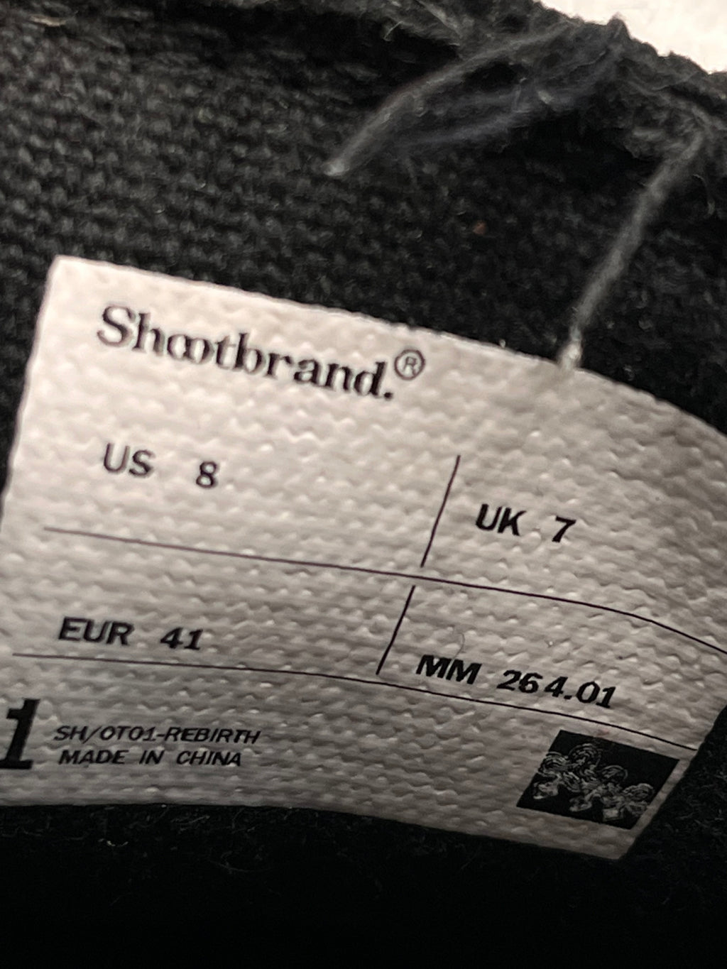 SHOOTBRAND REBIRTH LOWS “NOIR”